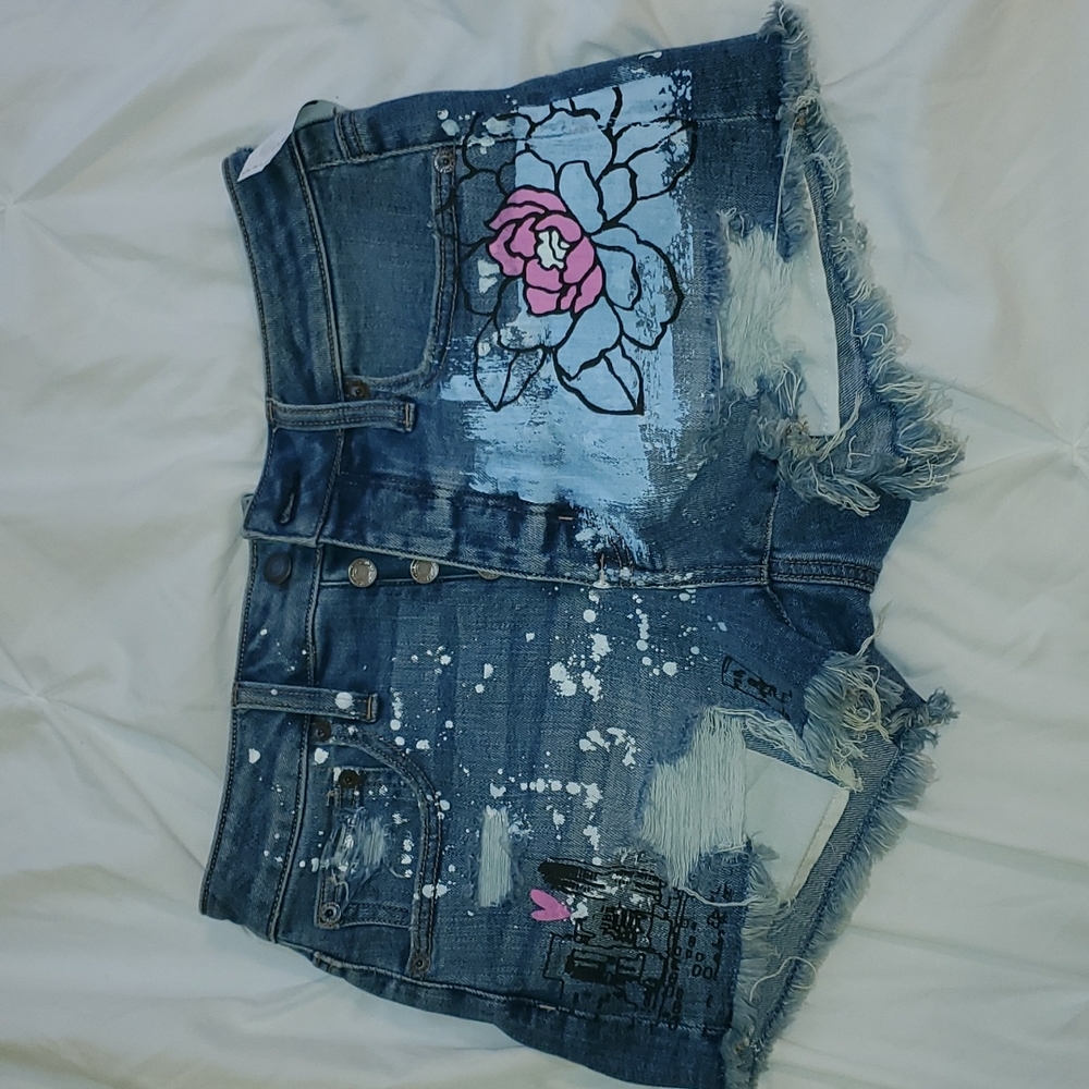 American Eagle jean shorts